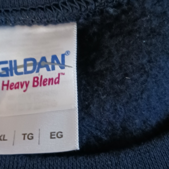 Sweatshirt XL Winter Reindeer Unisex blue - Picture 5 of 6